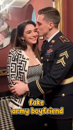 Fake army boyfriend