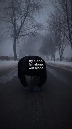 Win alone.