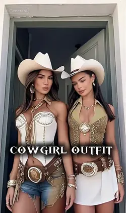 AI Cowgirl outfit 
