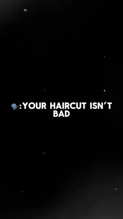 Bad haircut