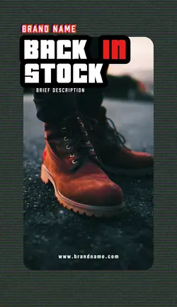 BACK IN STOCK VIDEO