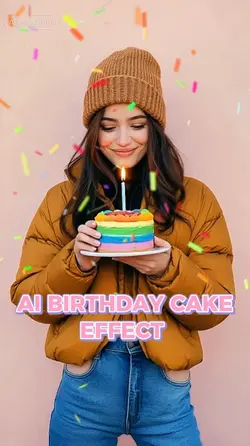 AI BIRTHDAY CAKE EFF
