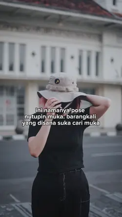pose nutupin muka