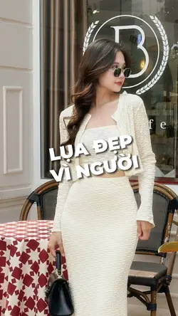 Lụa đẹp vì người