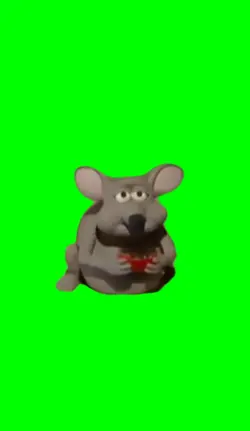 mouse eating alone 
