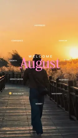Welcome August 2026