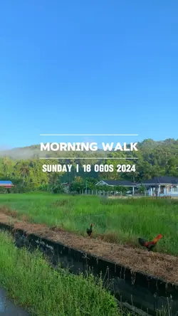 Morning Walk🚶🏻‍♀️