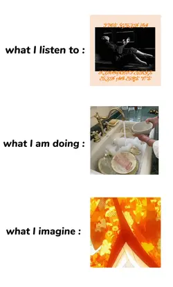 just cleaning dishes