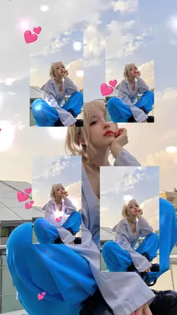 Heart collage