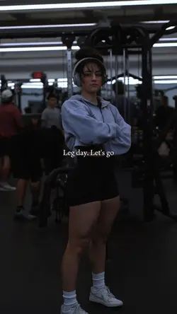 leg day. let's go