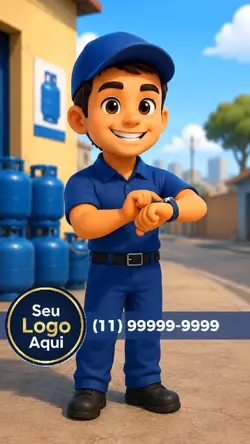 Gás entrega