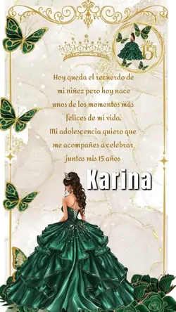 15 años invitacion