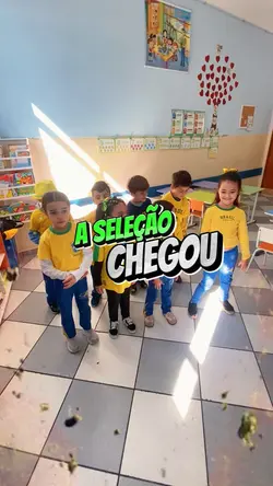 A seleção chegou