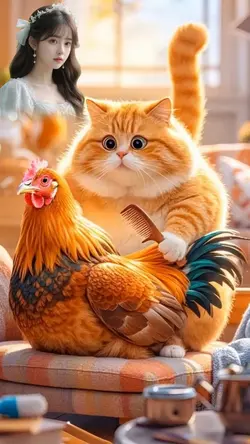 Mèo & Gà