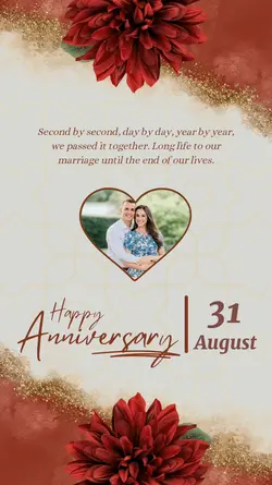 Anniversary 31 Aug