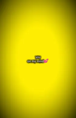 you on my mind