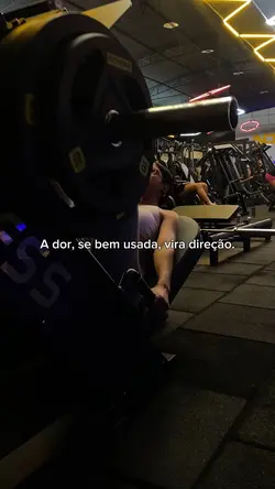 a dor, vira direção.