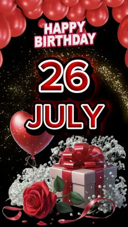 Birthday 26 JULY 