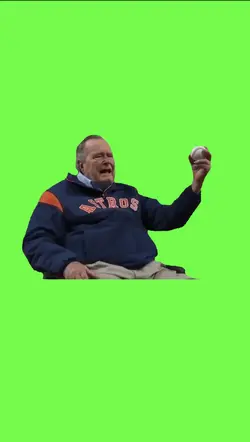 Holding a baseball