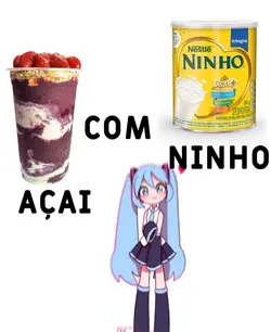 açaí com leite ninho