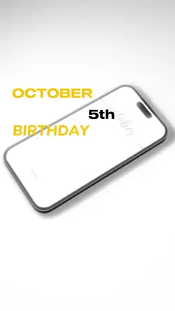 october 5th b'day