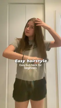 Easy hairstyle 