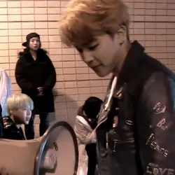 jimin orange hair