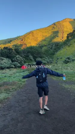 the mountains