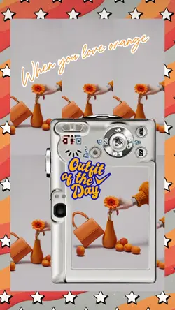 Orange OOTD Fashion