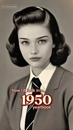 1950s yearbook looks