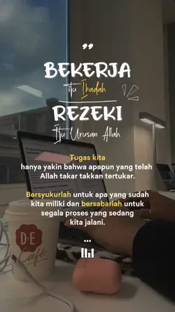 bekerja itu ibadah 