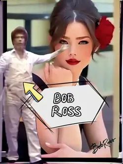 Bob Ross Paintin