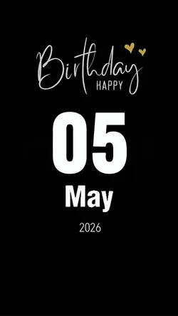 hbd 05 may 2026
