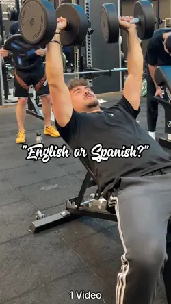 English or Spanish 