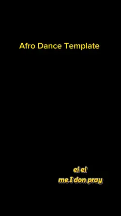 Afro Dance Template