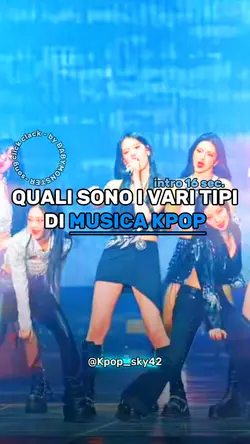 tipi di musica kpop