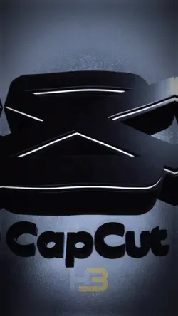 Logo Capcut 3D 