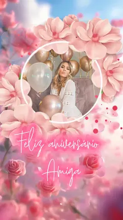 parabéns amiga 