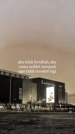 menjauh