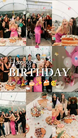 Birthday template