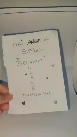 template ultah pacar