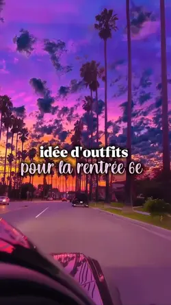 ootd de rentrée 6e