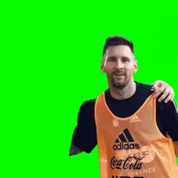 Green Screen Messi