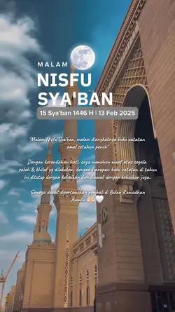 Nisfu Sya'ban 2025