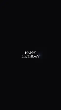 HAPPY BIRTHDAY 