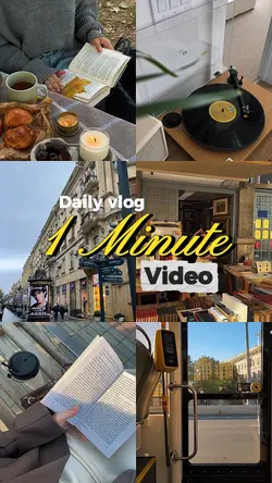 1 minute vlog