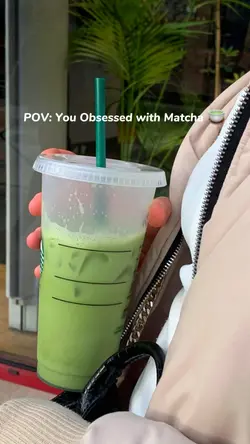 POV matcha lovers 