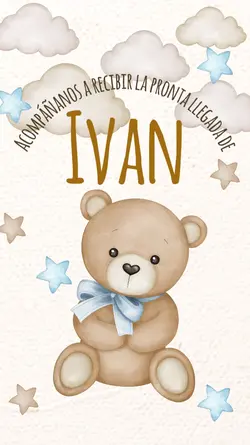 Baby shower osito