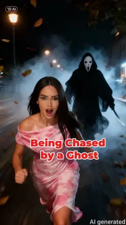 Being Chased by a Gh