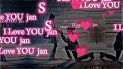 i love you jan 